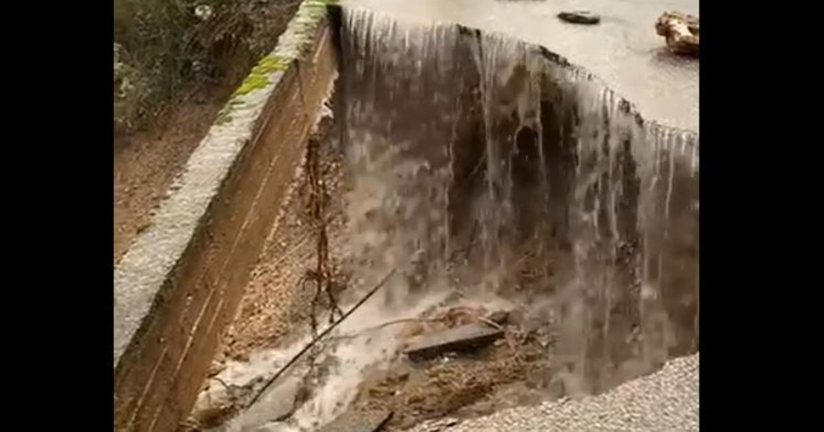 Dëmtohet Ura e Glinës  pesë fshatra të Dropullit të izoluar  Kërkohet ndërhyrja e ushtrisë