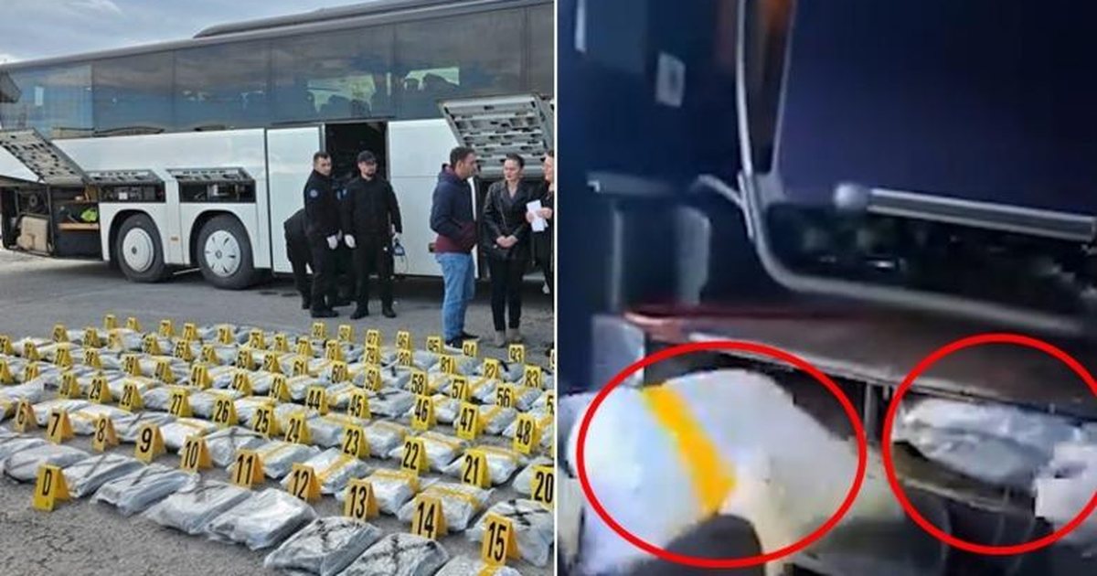 Ishte nisur nga Shqipëria  kapet autobusi me 120 kg kanabis në Prizren