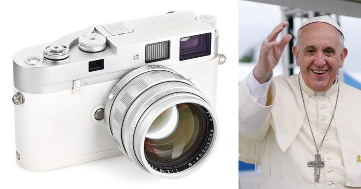 Vjenë  aparati fotografik i papa Françeskut shitet për 6 5 milionë euro