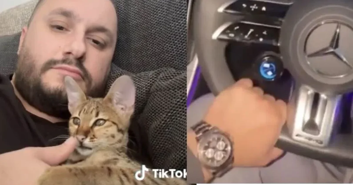  Karshillik autoriteteve   Mediat britanike  Shqiptari del në TikTok me Lamborghini dhe Rolex ndërsa kërkon azil