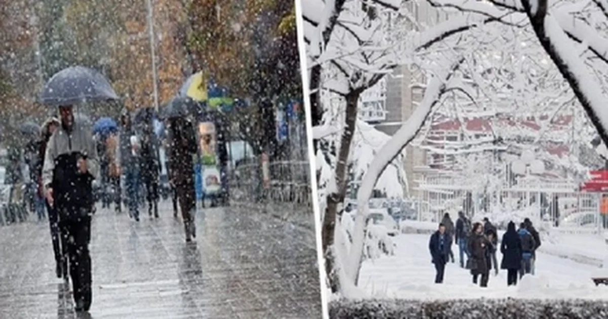 Reshje shiu në të gjithë vendin  parashikimi i motit për sot  Zonat ku pritet të ketë dëborë