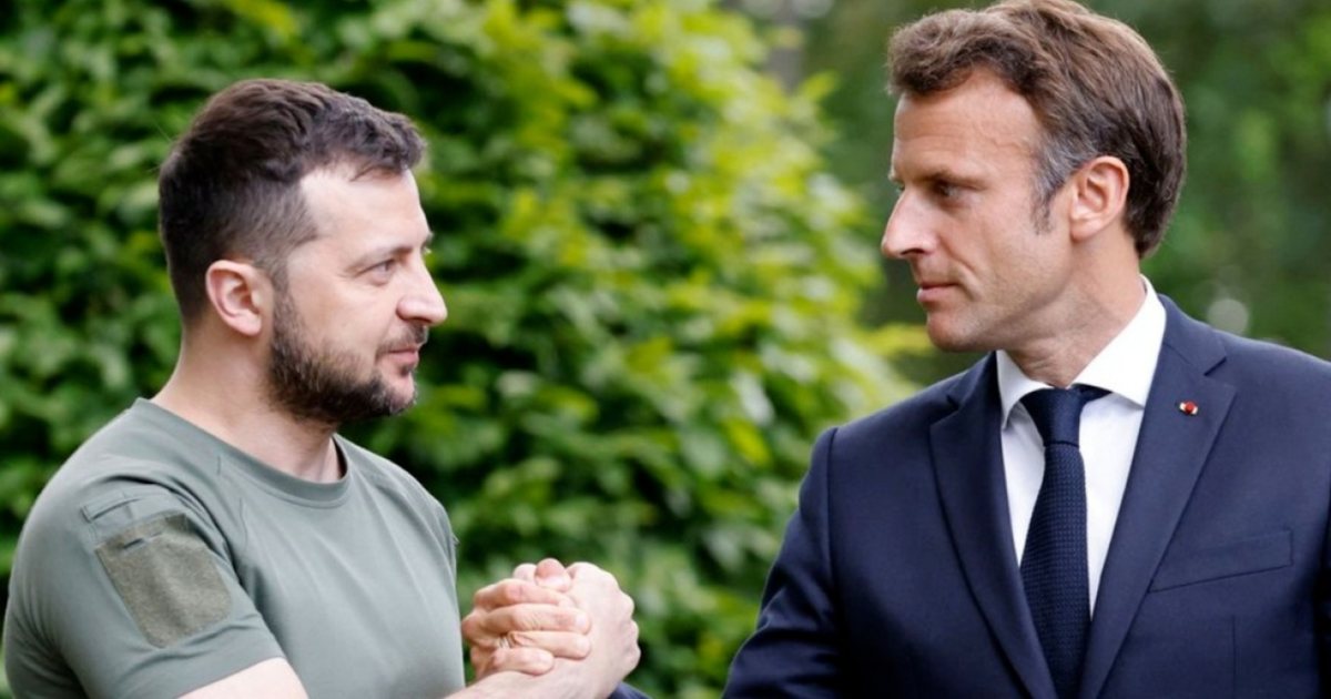 Bisedimet mbi paqen Ukrainë Rusi  presidenca franceze njofton takim mes Macron dhe Zelenskyt në Paris