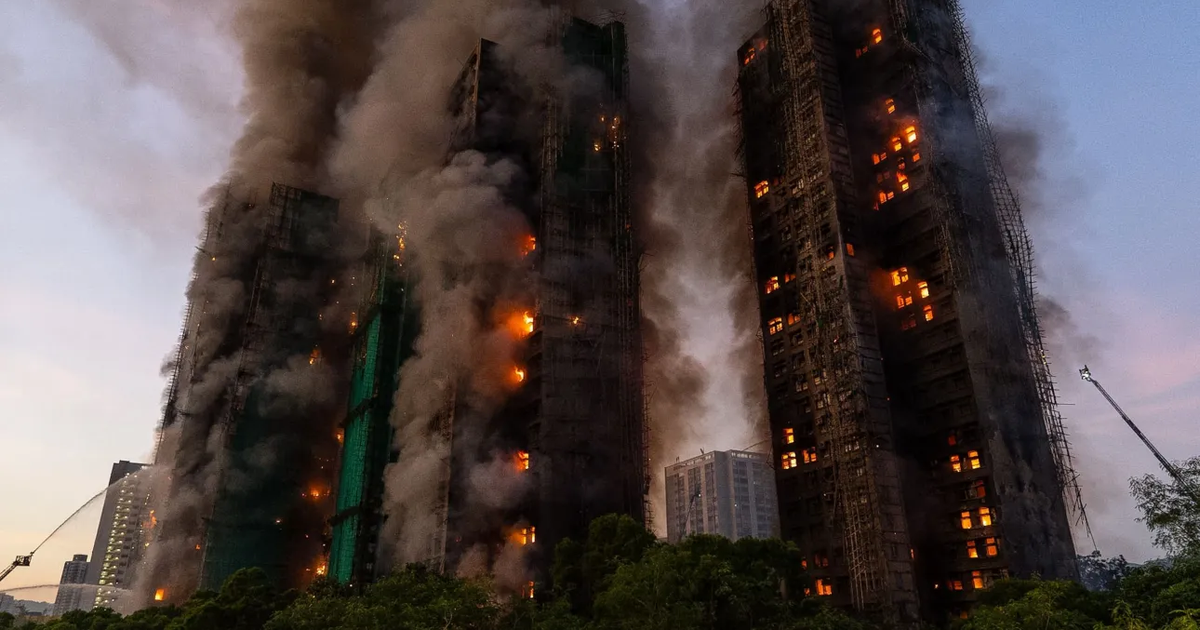 Hong Kong  Numri i të vdekurve nga zjarri rritet në 146  100 të tjerë rezultojnë të zhdukur