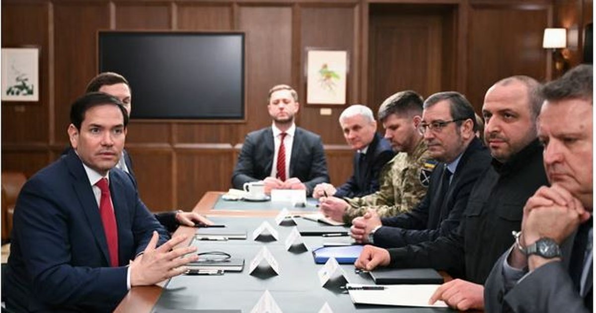 Bisedimet e paqes në Florida  Marco Rubio  Për një të ardhme të sigurt për Ukrainën  Presim shumë nga ky takim 