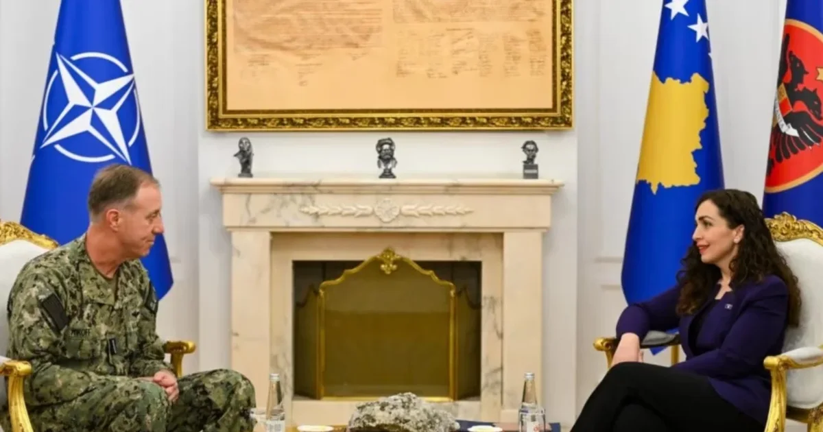  Po përballemi me rreziqe   Osmani në takimi me admiralin amerikan të NATO s  Serbia ka mungesë të llogaridhënies