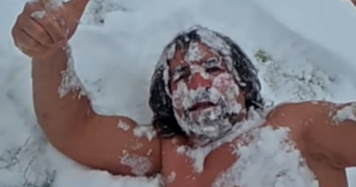  Tarzani  i Dibrës zhytet në dëborë në temperaturë  8 gradë