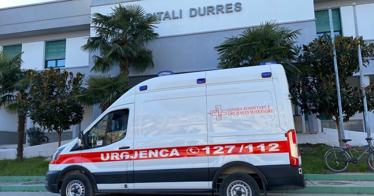 Arratiset i burgosuri nga spitali i Durrësit  ishte dërguar për kurim për shkak të   EMRI 