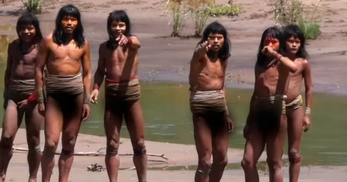 Video e rrallë tregon për herë të parë një fis të izoluar në Amazonë