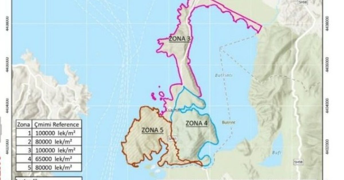 Fshatrat më të shtrenjtë  Sa do jenë çmimet fiskale nga Gjiri i Lalëzit  Dhërmi  Ksamil në Velipojë