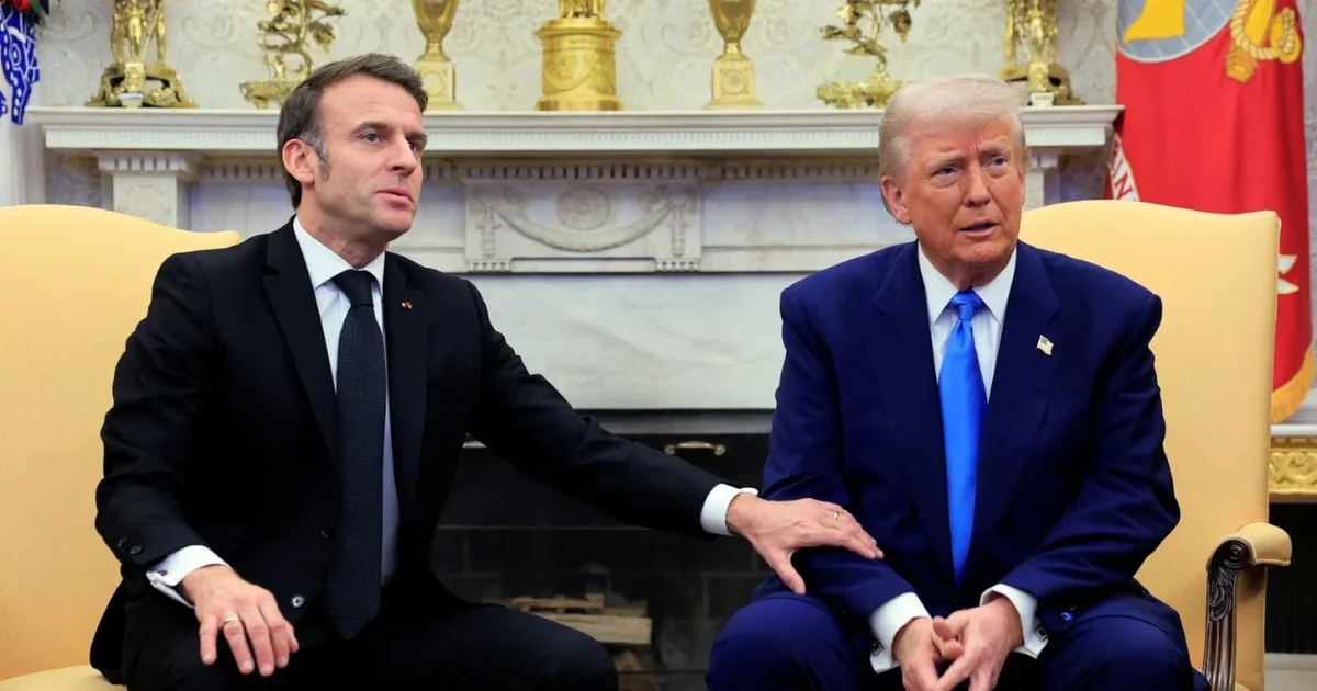 Macron refuzon  Bordin e Paqes  për Gazën   Askush nuk e do atë   Trump kërcënon me tarifa 200  për verërat franceze