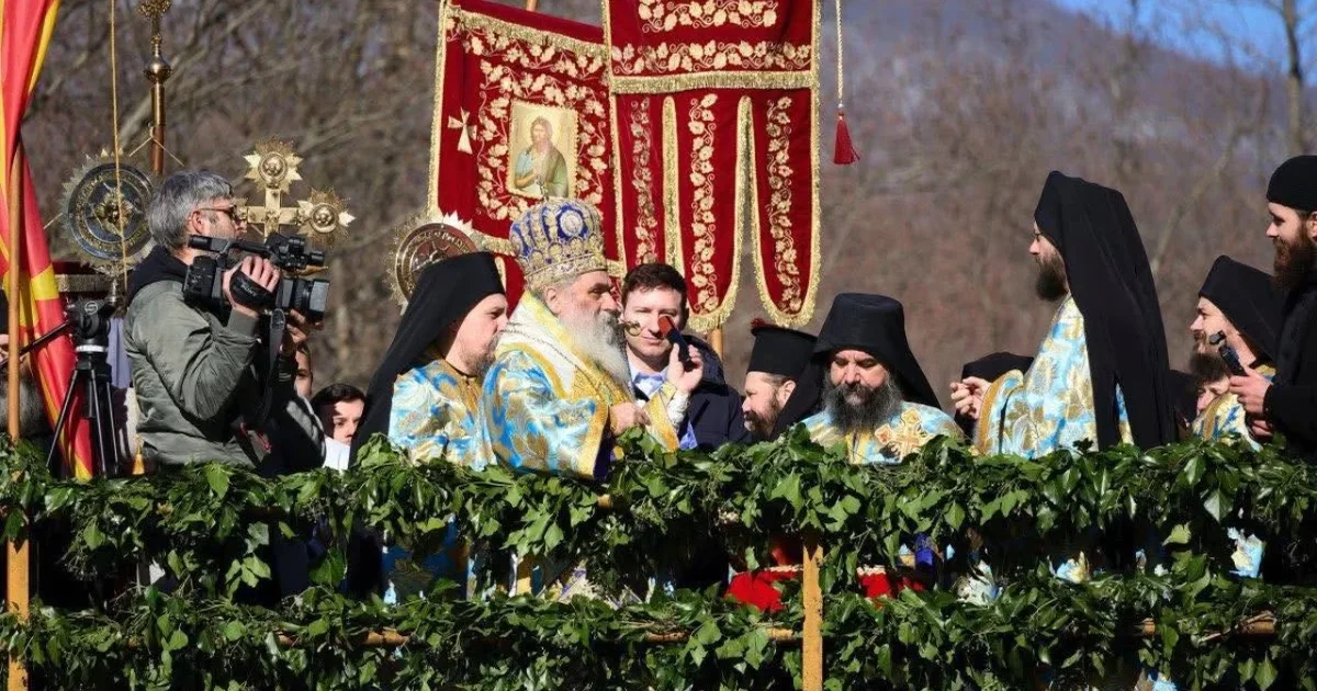 Ndodh për herë të parë në një shekull  liturgjia dhe bekimi i ujit bëhen në gjuhën shqipe në Maqedoninë e Veriut