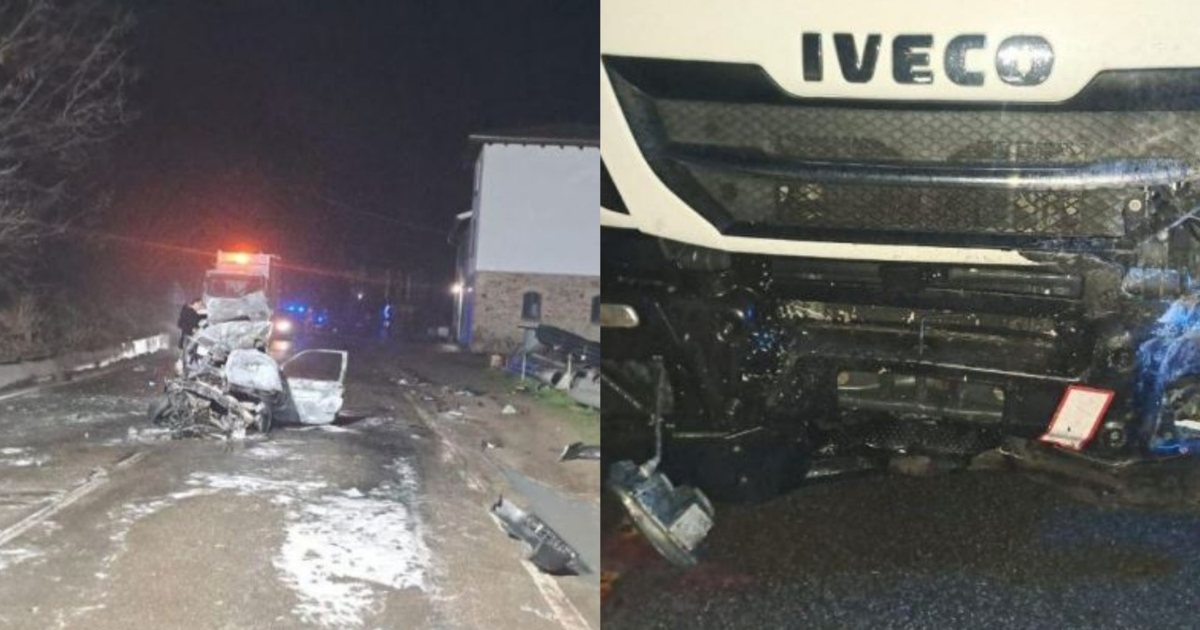 Aksidenti i rëndë i merr jetën shqiptarit në Itali  Makina shpërthen në flakë pas përplasjes me kamionin