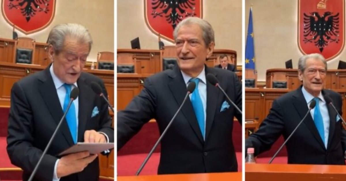  Po mbroni b     e Belindës    Plas  në Kuvend pas deklaratës së Berishës  opozita bllokon foltoren