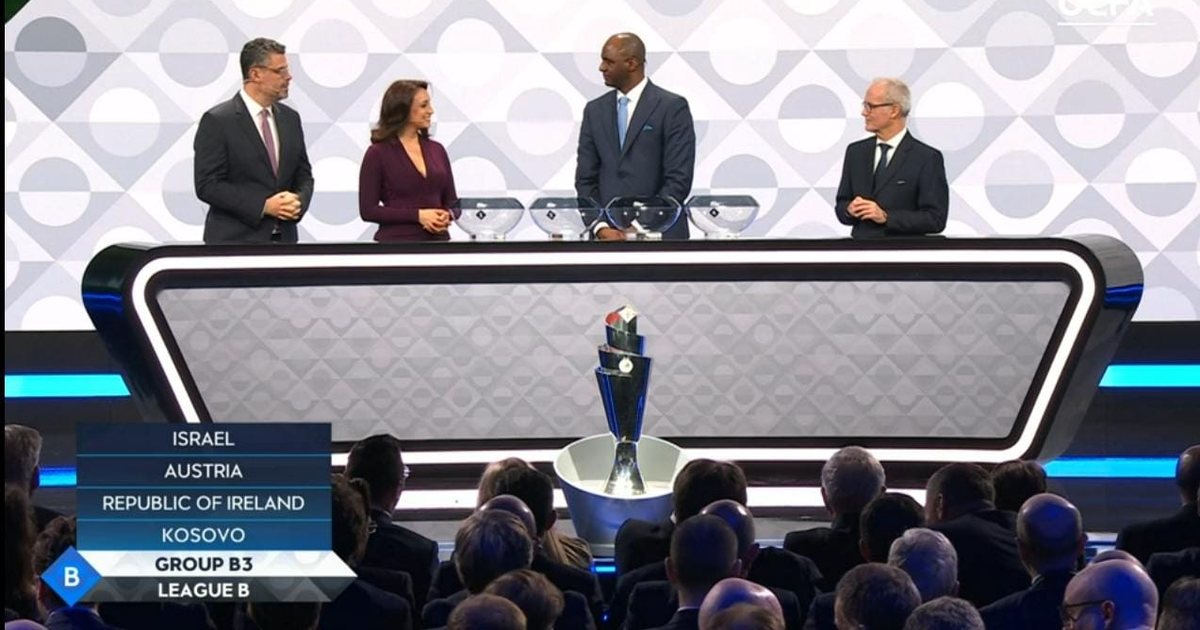 Shorti për Ligën e Kombeve  Kosova në grupin B3 me Izraelin  Austrinë dhe Irlandën