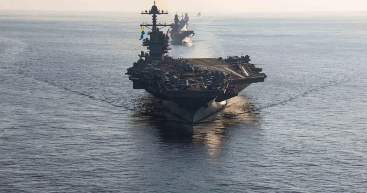 Tensionet SHBA  Iran  aeroplanmbajtësja më e përparuar amerikane mbërrin në ujërat e Lindjes së Mesme