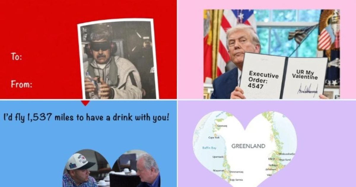 Shtëpia e Bardhë feston Shën Valentinit  duke treguar dashurinë  për Maduron dhe Groenlandën