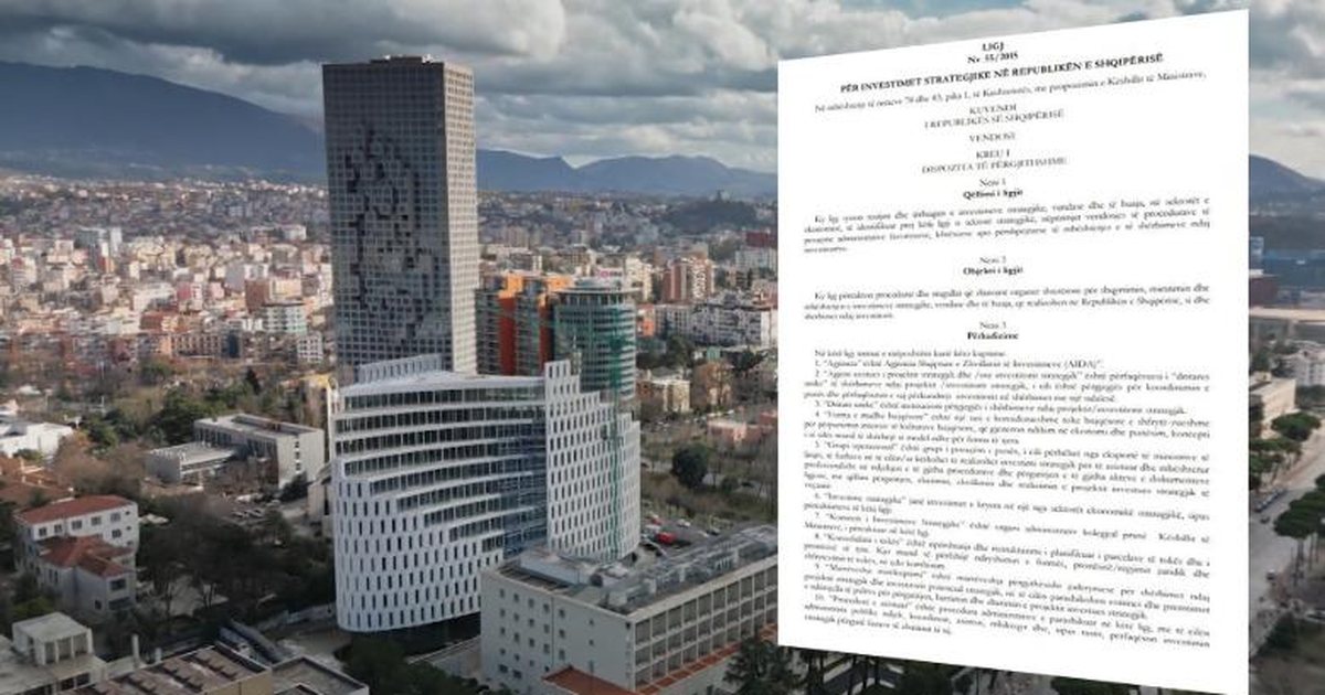Brenda vitit një ligj i ri për investimet strategjike  ligjit aktual i mbaron afati në dhjetor 2026