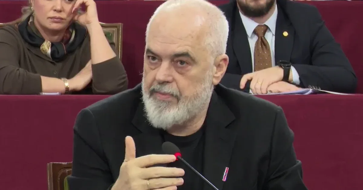  Belinda Balluku më ka dorëzuar tre herë dorëheqjen   Rama  Ia kam refuzuar unë  nuk ka dorëheqje nën presionin e 