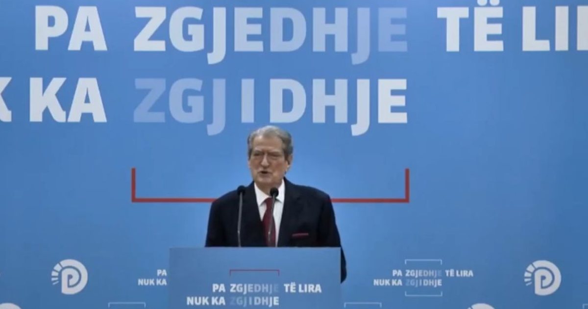 Policia nuk mori përsipër tubimin e opozitës  Berisha  Akt provokimi  ne nuk kemi banditë