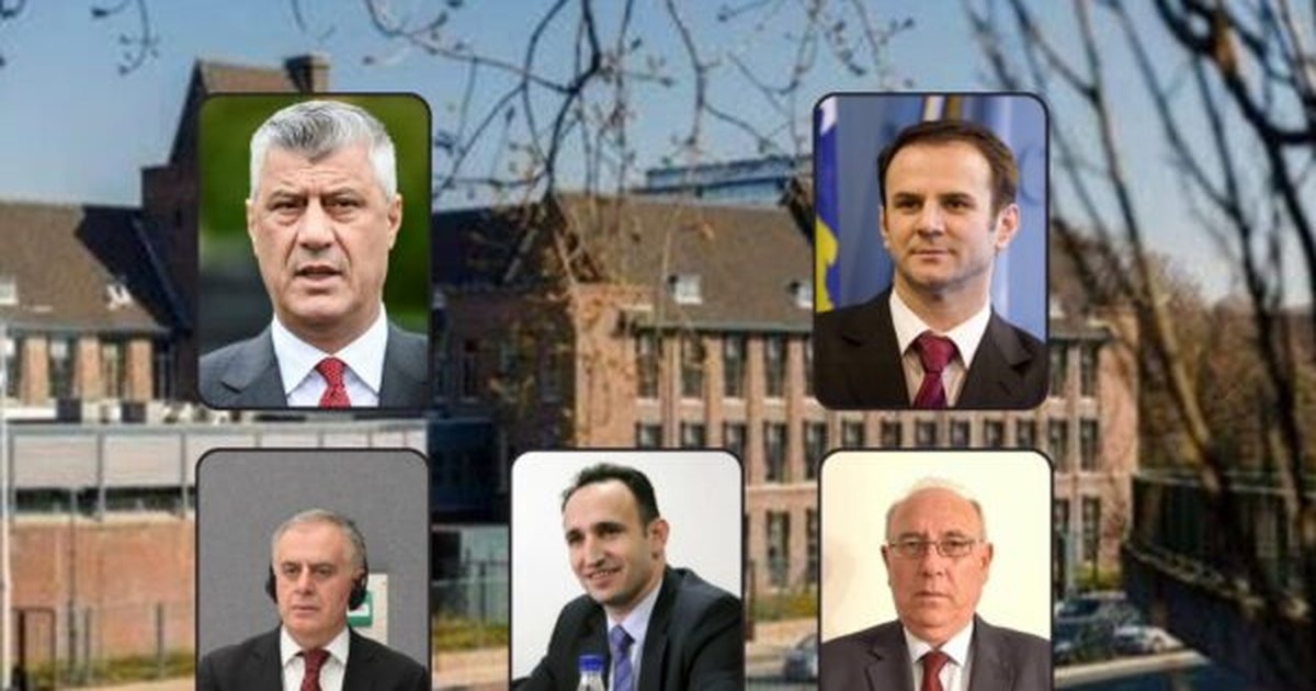 Sot nis gjykimi në Hagë ndaj Thaçit dhe katër personave të tjerë për pengim të drejtësisë