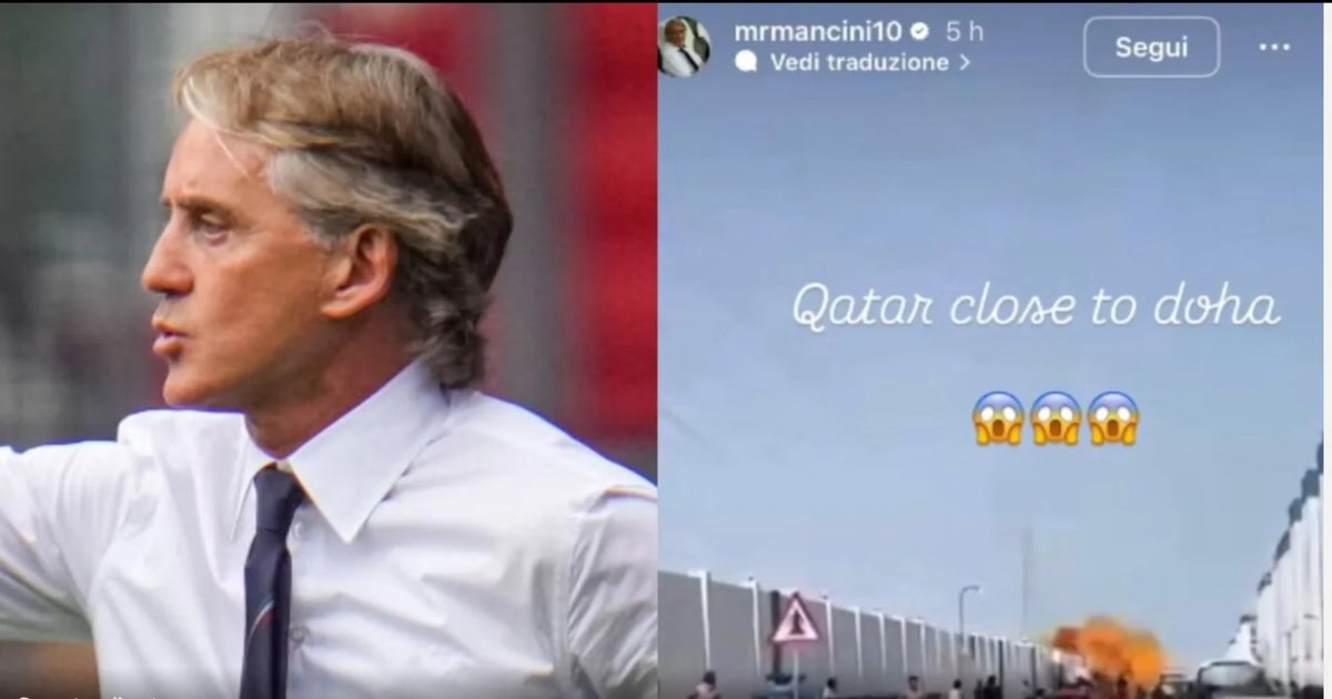  Ishim në meshë      Frika e Roberto Mancinit në Doha  Ishin 5 apo 6 alarme dhe më vonë dëgjuam shpërthimet