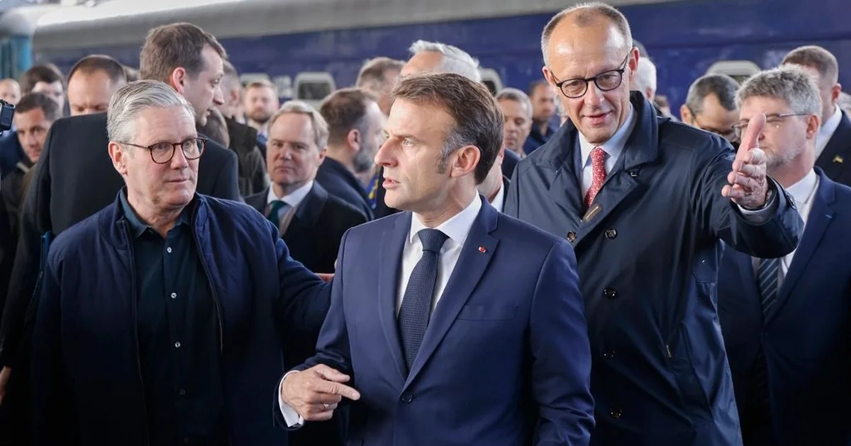 Macron  Mertz dhe Starmer gati për  veprim mbrojtës  kundër Iranit