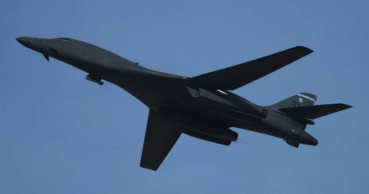 VIDEO Shtetet e Bashkuara përdorën bombardues strategjikë B 1 në sulmet ndaj Iranit