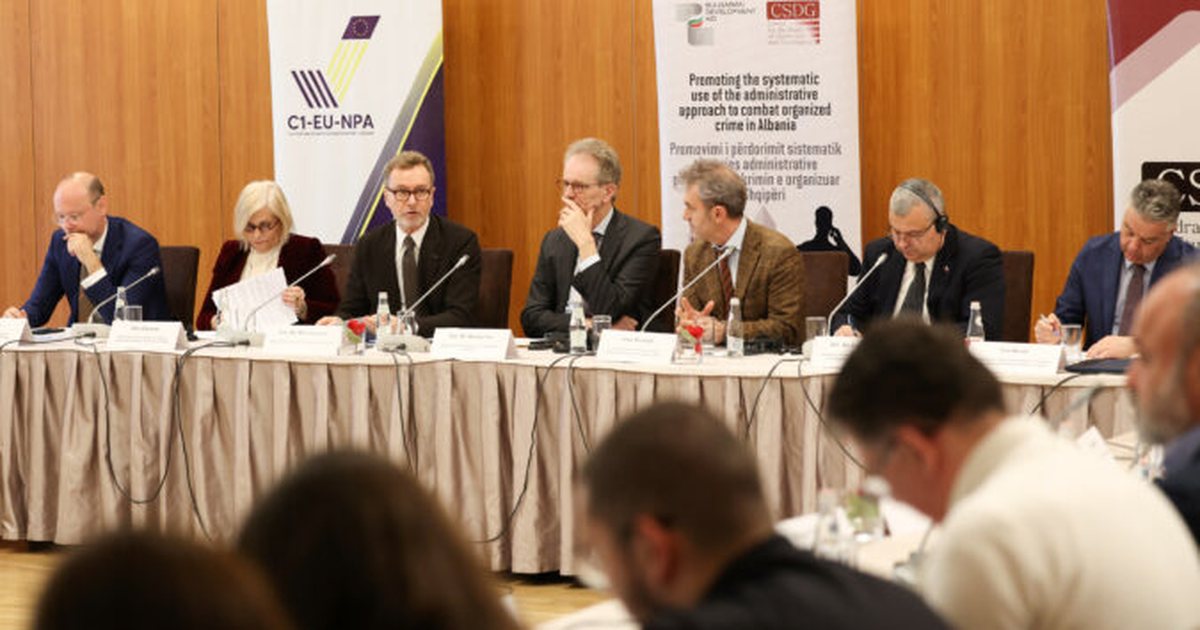  Krimi i organizuar minon ekonominë   Gonzato  Lufta ndaj tij thelbësore për integrimin e Shqipërisë në BE