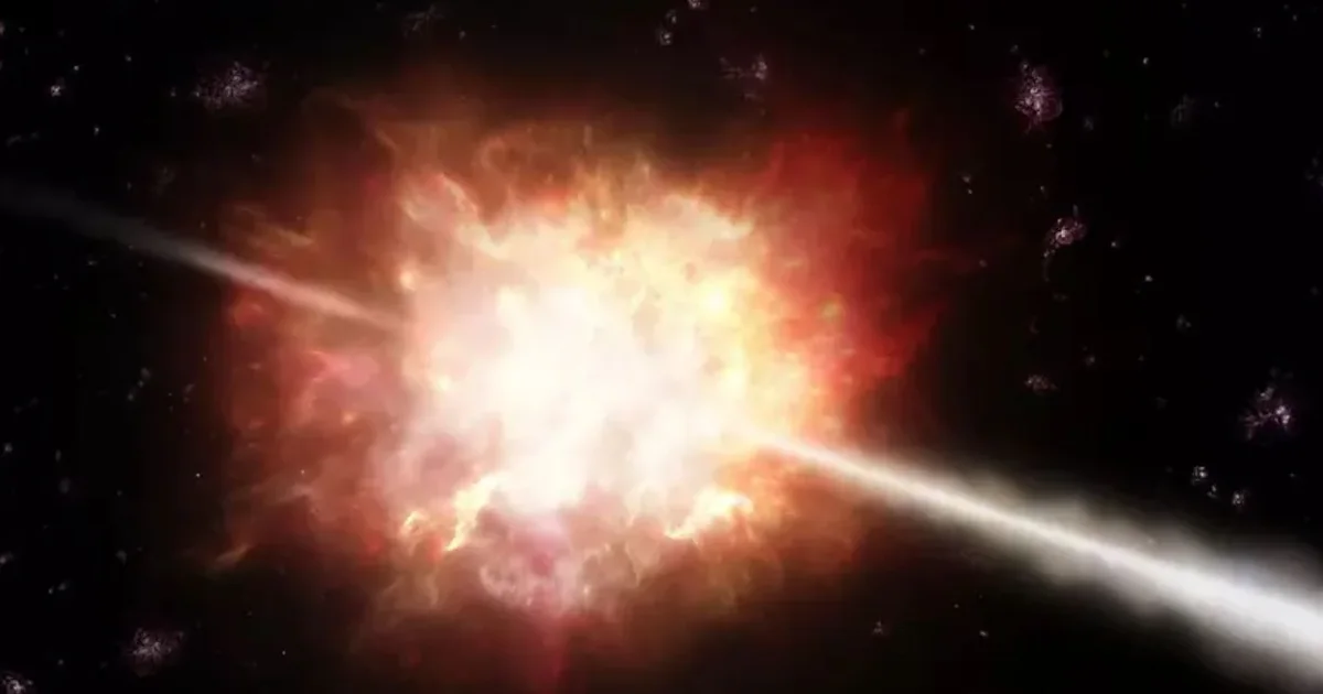 Astronomët kapin  fantazmën  e një shpërthimi të fuqishëm kozmik për herë të parë