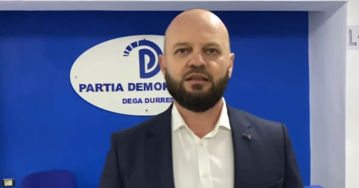 Zgjidhet kryetari i degës së PD së për qytetin e Durrësit  Adrian Gashi mori 586 vota