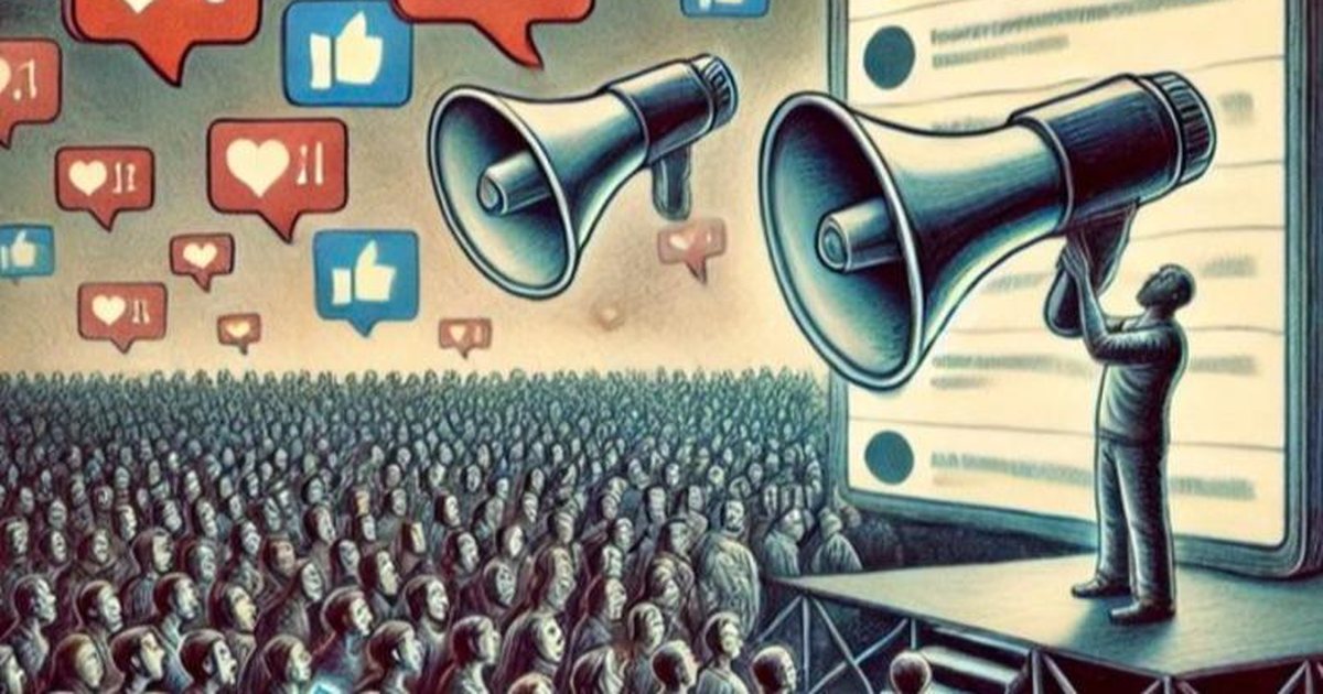 Pakica që  bërtet   pse rrjetet sociale krijojnë iluzionin e shumicës