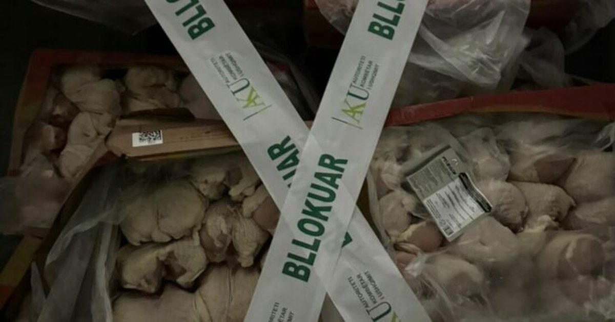 AKU pezullon aktivitetin e  KMY   mbante 738 kg mish pule mes ndryshkut dhe mykut