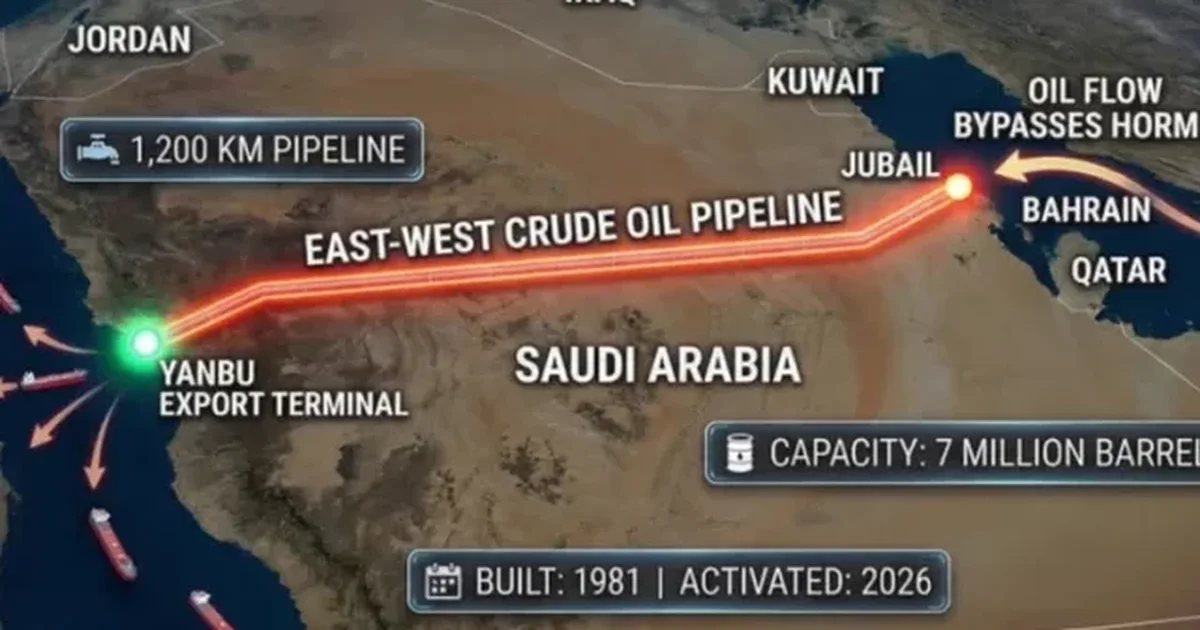 Arabia Saudite kishte parashikuar krizën në Hormuz  ndërtoi tubacion 45 vite më parë
