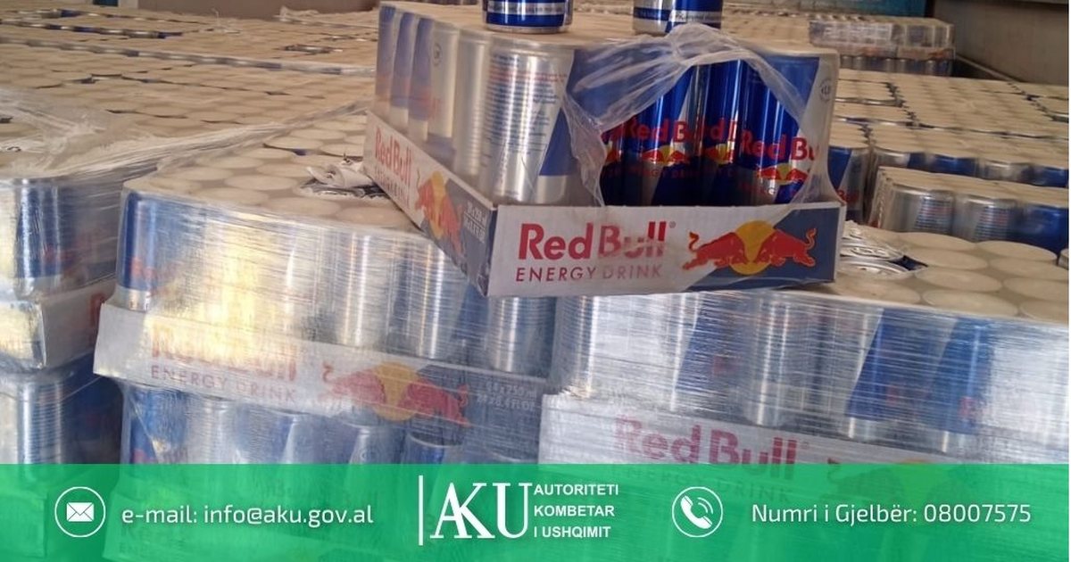 AKU bllokon pijen energjike  Red Bull  më kufi  s kishte dokumente për origjinën dhe cilësinë