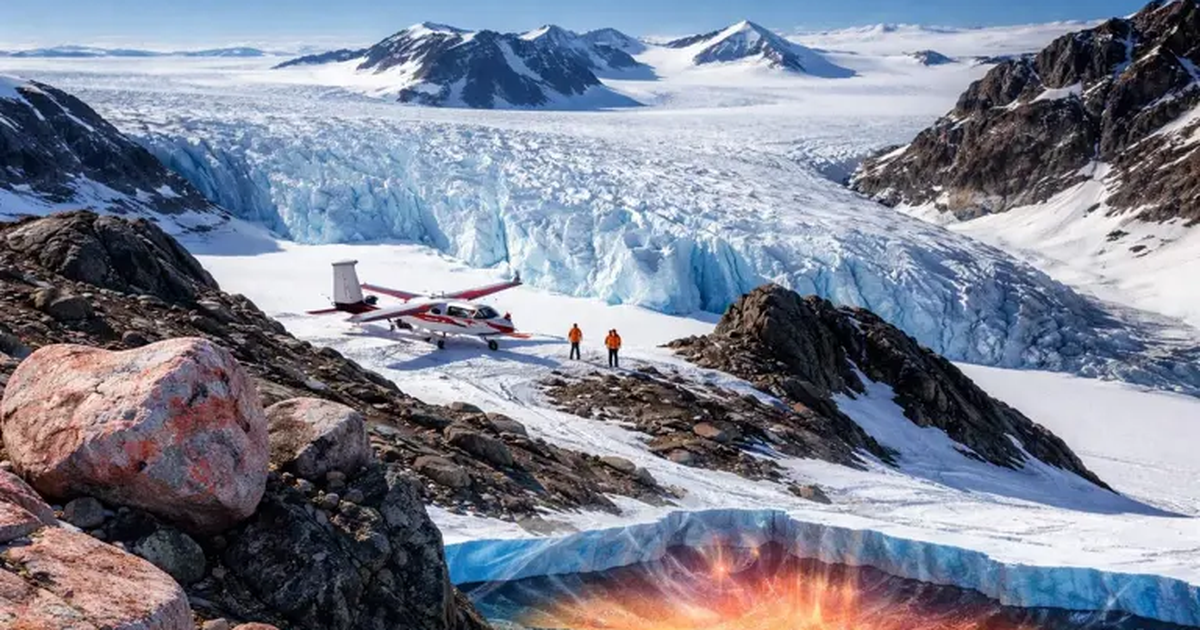 Shkëmbinjtë rozë zbulojnë një gjigant të fshehur në Antarktidë