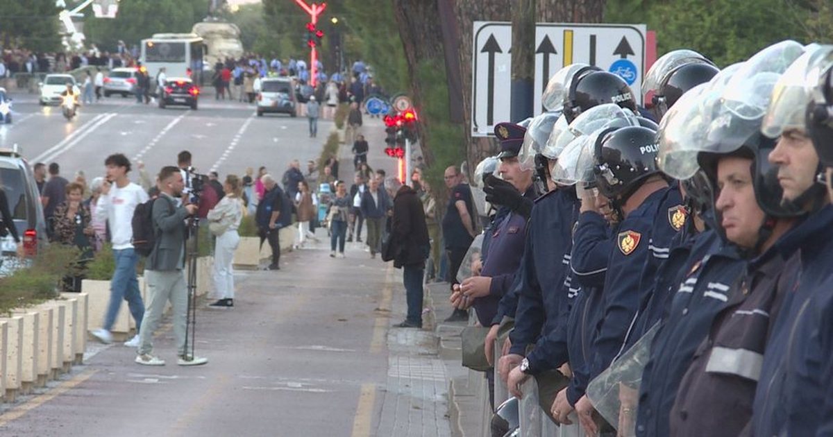 Jo vetëm te Kryeministria  mbi 1400 forca policore në terren për protestën