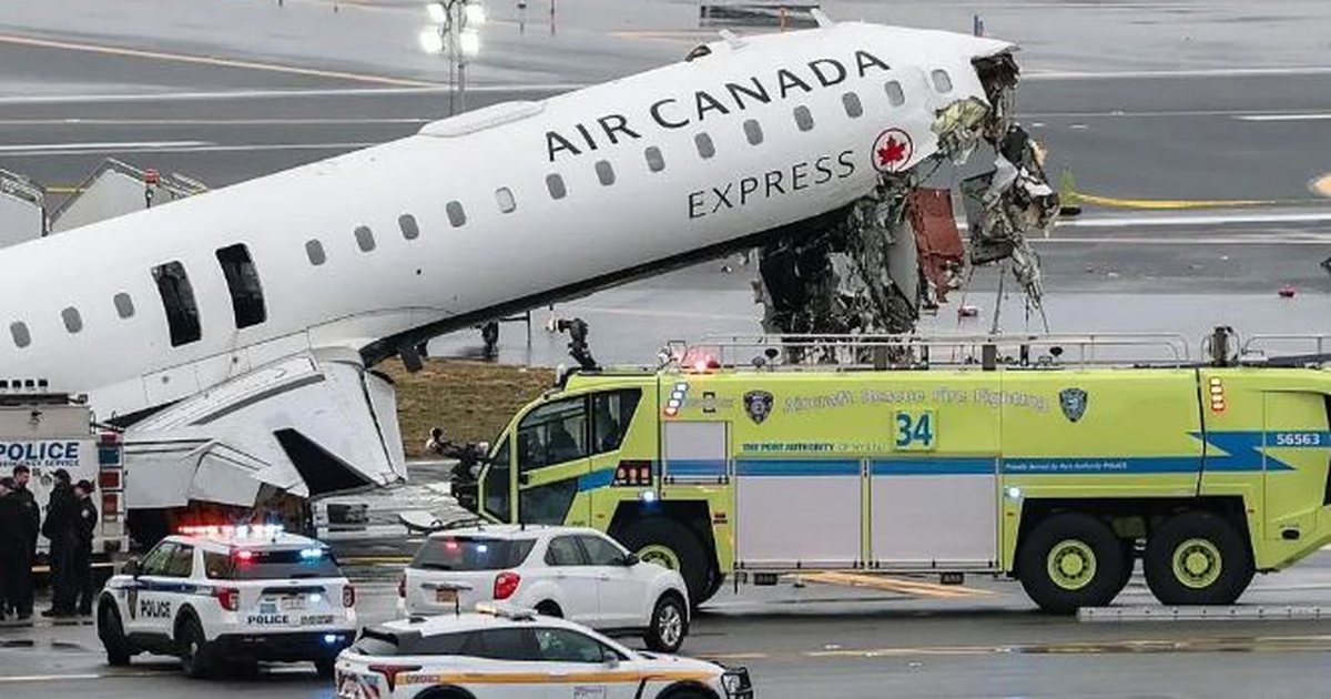 Mrekullia  Air Canada   Stjuardesa gjendet e gjallë pas aksidentit në aeroportin e Nju Jorkut 