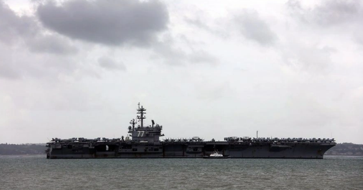 Aeroplanmbajtësja amerikane George Bush niset drejt Lindjes së Mesme