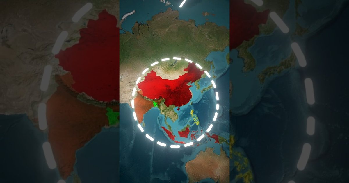 MISTER apo    Më shumë se gjysma e popullsisë së botës jeton brenda këtij RRETHI 