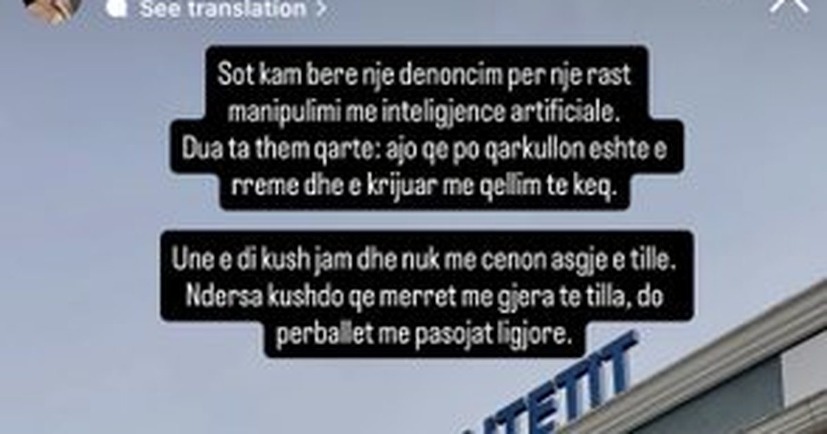 Çfarë po ndodh me Hatin  Akuza për imazhe të manipuluara me AI  nis hetimi 