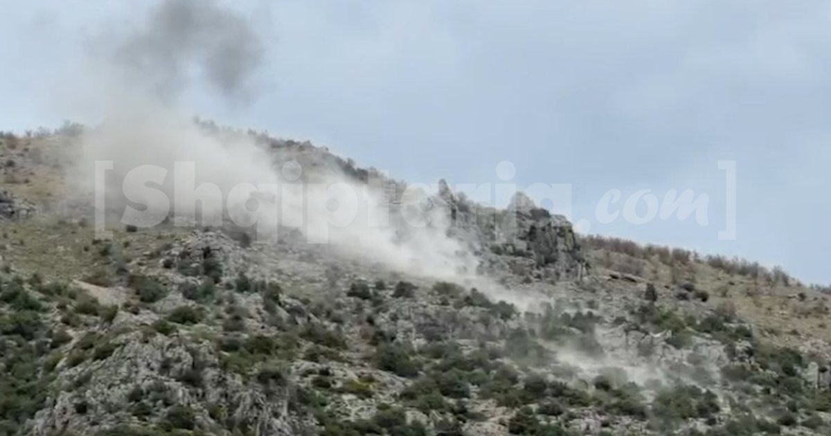 Shpërthim i kontrolluar në malin e Torovicës  asgjësohet shkëmbi problematik që rrezikonte banorët prej 9 vitesh