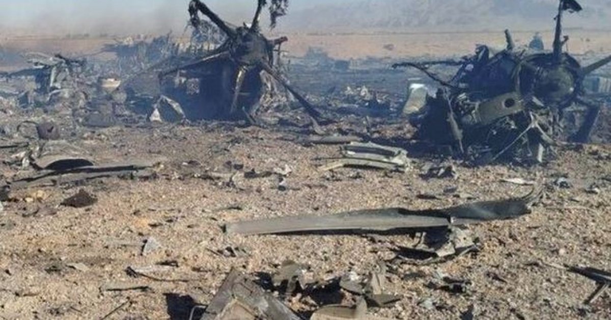 Irani publikon pamje të avionëve të rrëzuar amerikanë pas operacionit për shpëtimin e pilotit