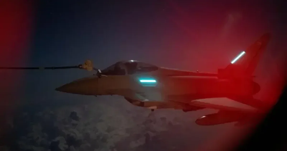 Britania rrëzon  disa dronë iranianë  gjatë natës