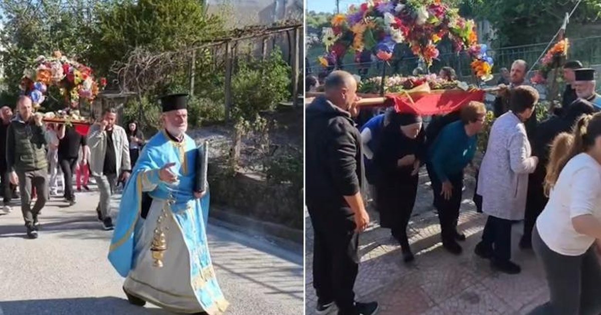 Ceremonia e Epitafit  besimtarët ortodoksë në Zvërnec të Vlorës kremtojnë të Premten e Zezë