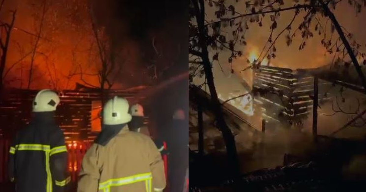 U përfshi nga flakët  shkrumbohet bujtina në Librazhd  shkak një defekt elektrik