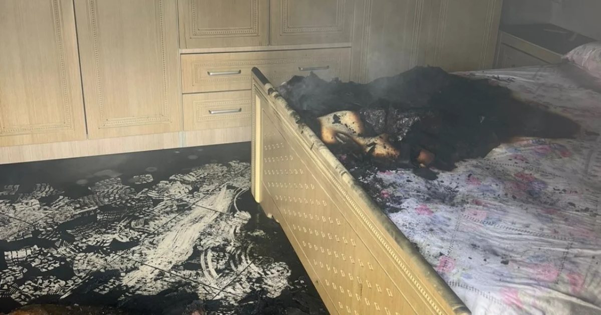 Zjarr i madh brenda apartamentit në Lushnje  dyshohet se flakët u vunë nga pronari i banesës