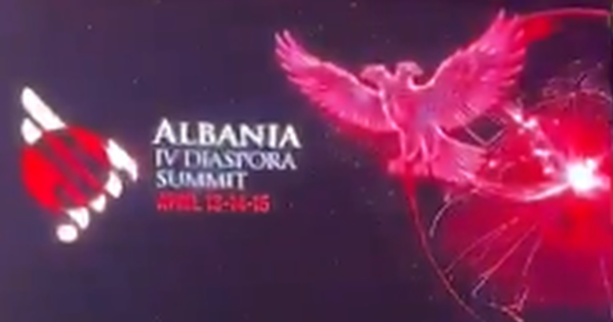  VIDEO   Kuqezi  në çdo cep të botës   Ministri Hoxha ndan pamjet e posterit të Samitit të Diasporës në  Times Square 