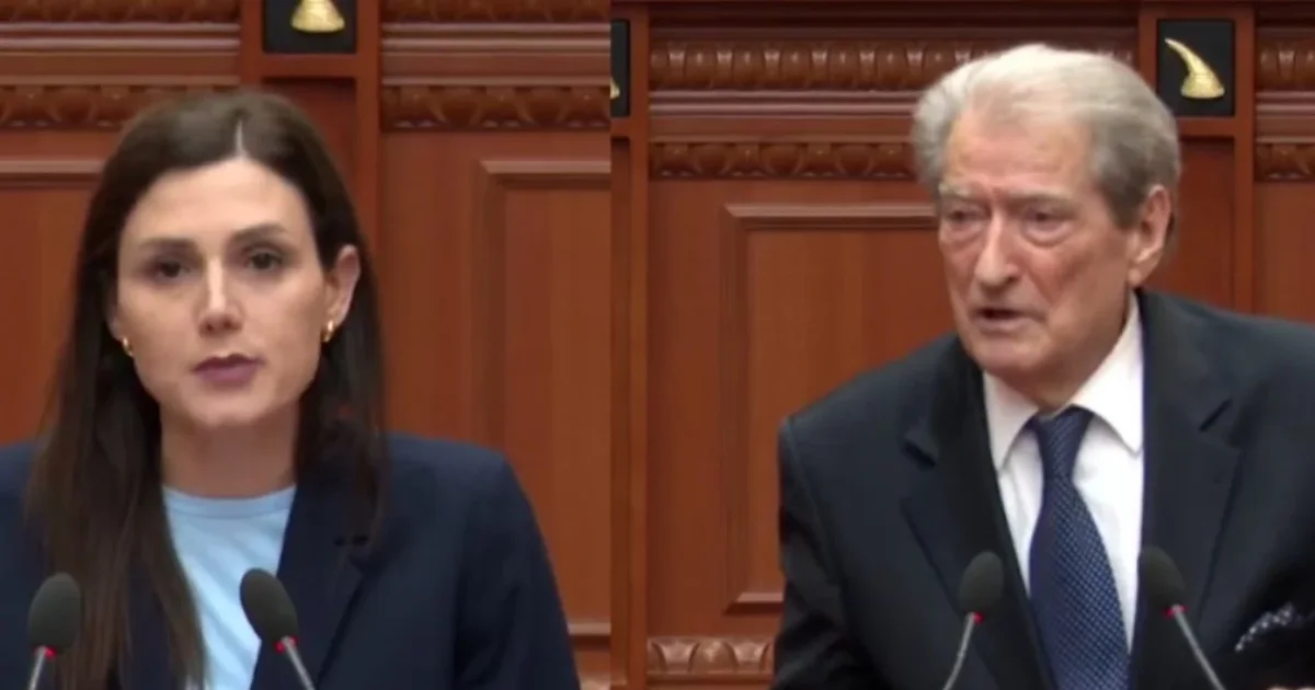 Muzhaqi replikon me Berishën në Kuvend  Je këtu që kur kam lindur unë