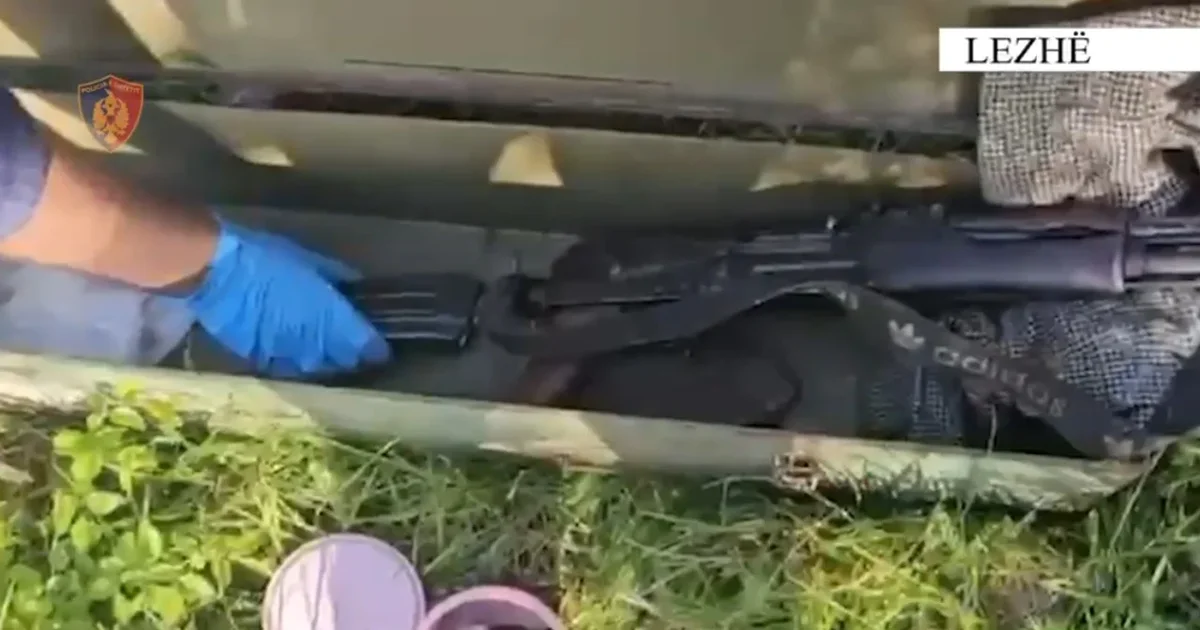 Ju gjetën armë  granata e qindra fishekë luftarakë në banesë  Policia e Lezhës arreston 62 vjeçarin