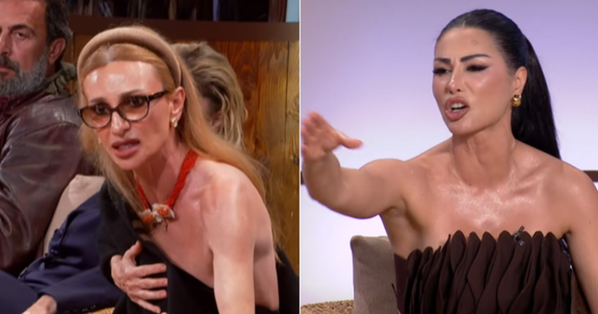 VIDEO   Hec moj aty     na ke çarë kokën    Acarohen tonet në Fermë mes Sonit dhe Ermionës  shkak bëhet Vanesa